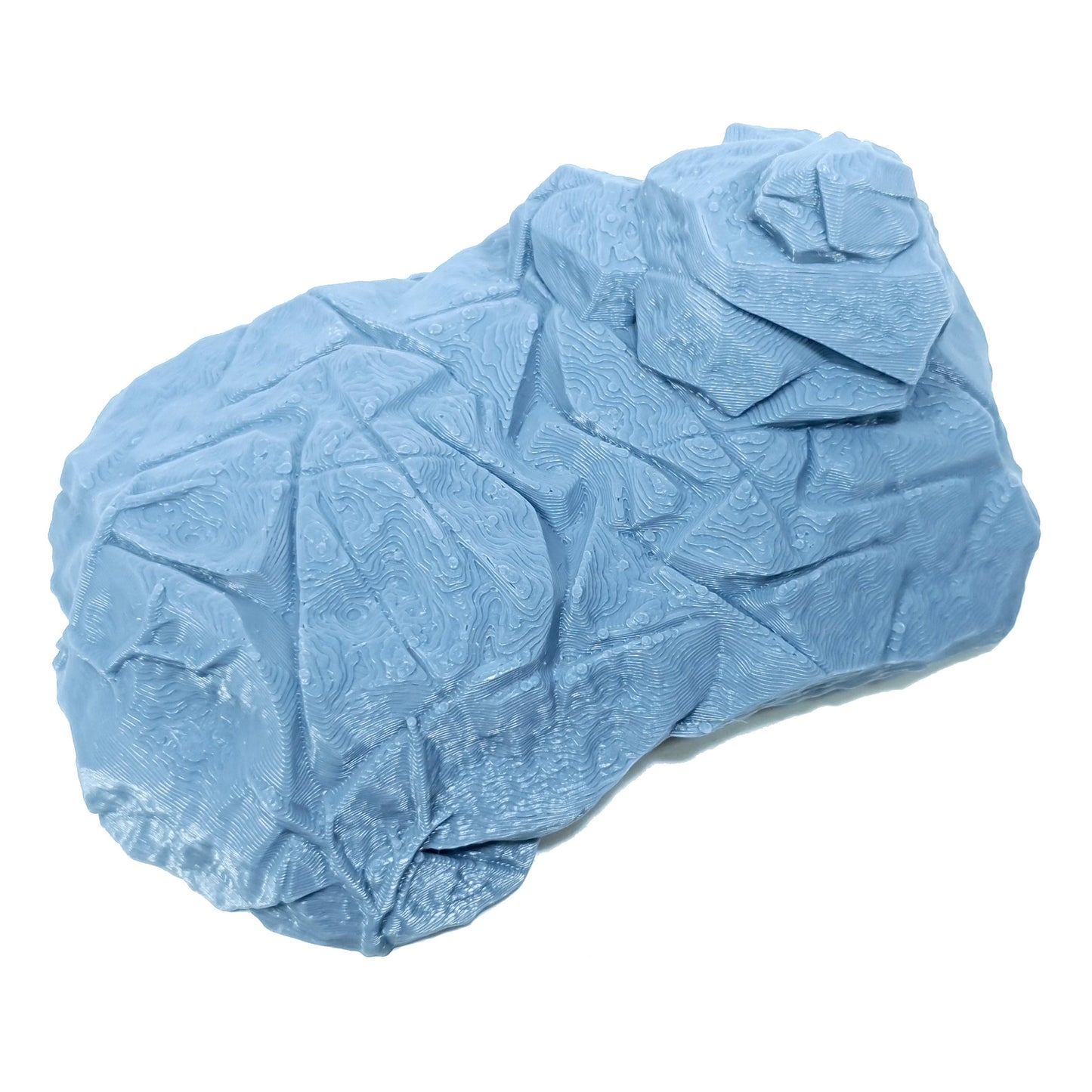 Tabletop Terrain Fels flach | 28mm Fantasy Scenery für DnD, RPG und Wargaming