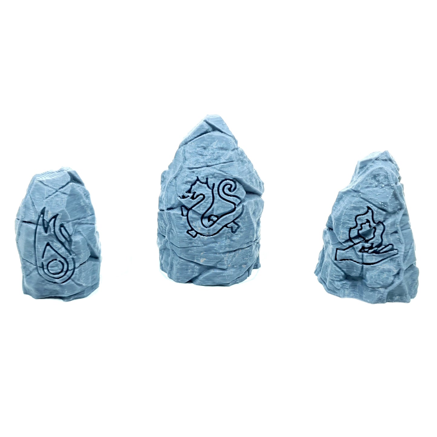 Tabletop Terrain Runen | 28mm Fantasy Scenery für DnD, RPG und Wargaming