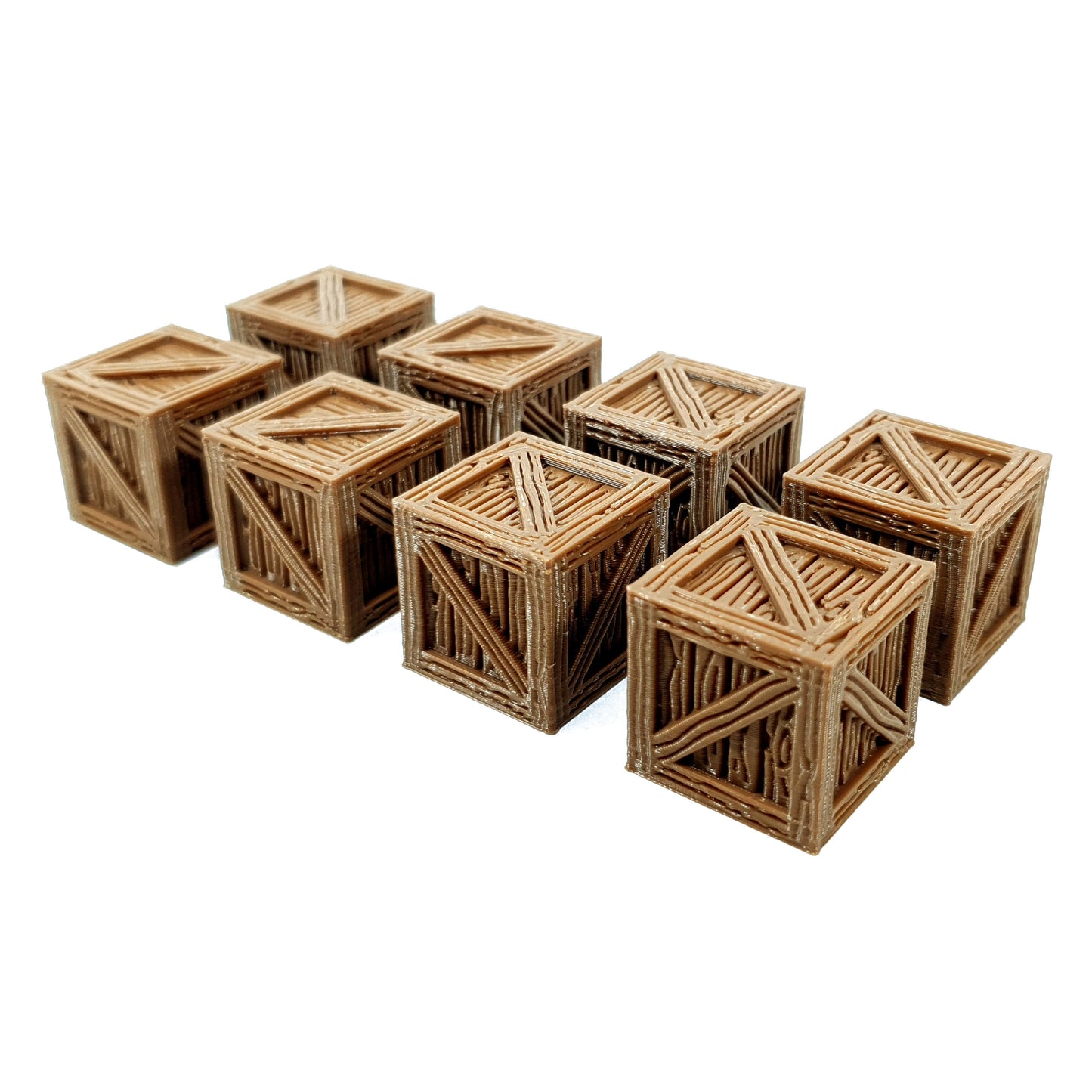 Tabletop Terrain Kisten ×8 | 28mm Fantasy Scenery für DnD, RPG und Wargaming