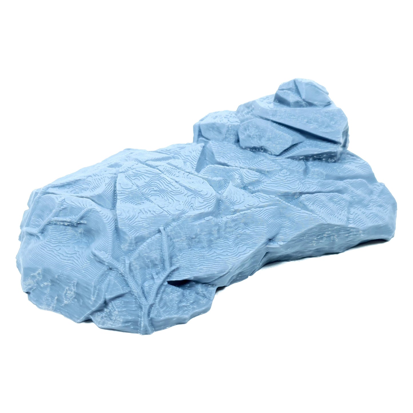 Tabletop Terrain Fels flach | 28mm Fantasy Scenery für DnD, RPG und Wargaming