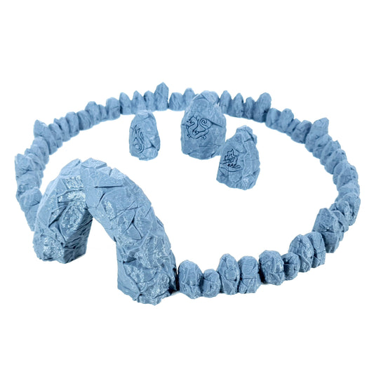 Tabletop Terrain Gedenkstätte | 28mm Fantasy Scenery für DnD, RPG und Wargaming
